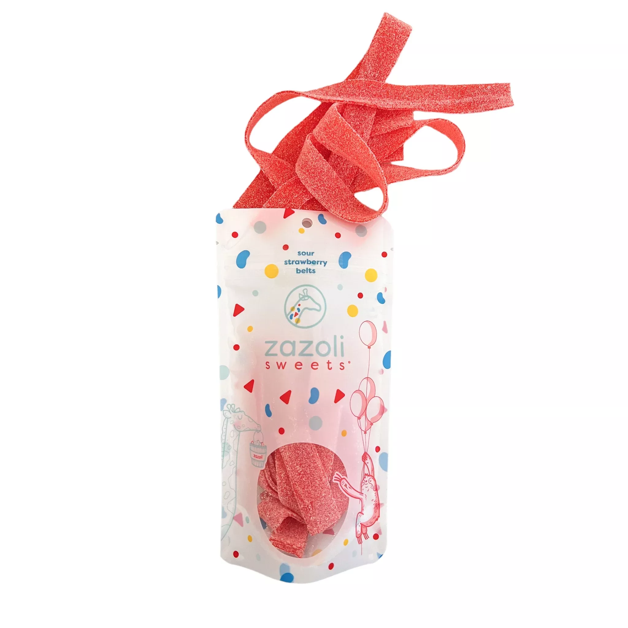Sour Power Sour Strawberry Belts