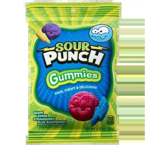 Sour Punch Gummies 6.75 oz. Bag