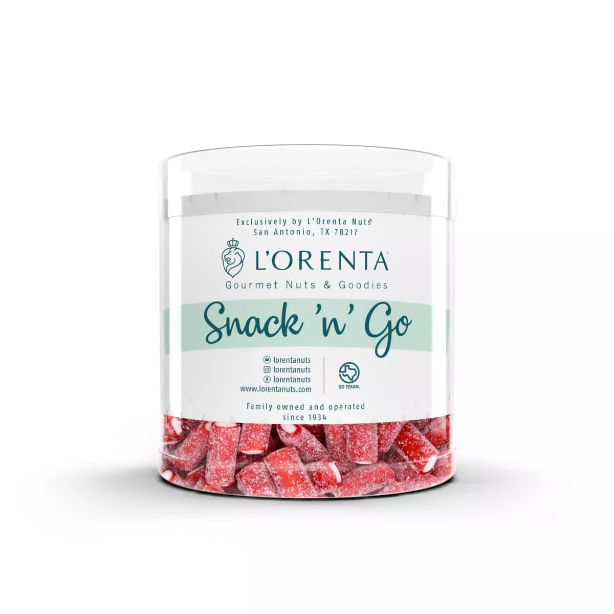 Sour Strawberry Pencil Bites Snack And Go