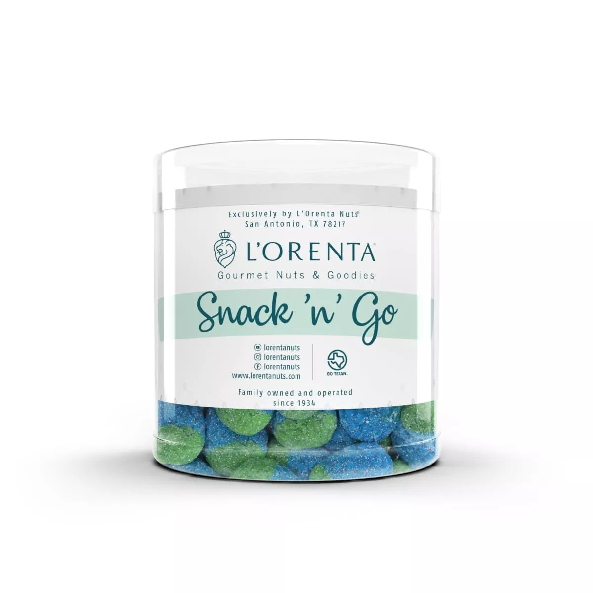 Sour Wild Raspberry Gummy Candy Snack And Go