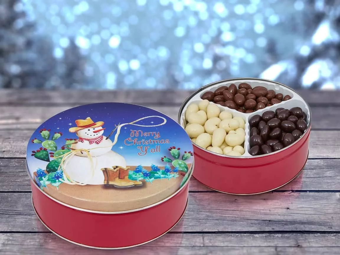 Southern Snowman Tin