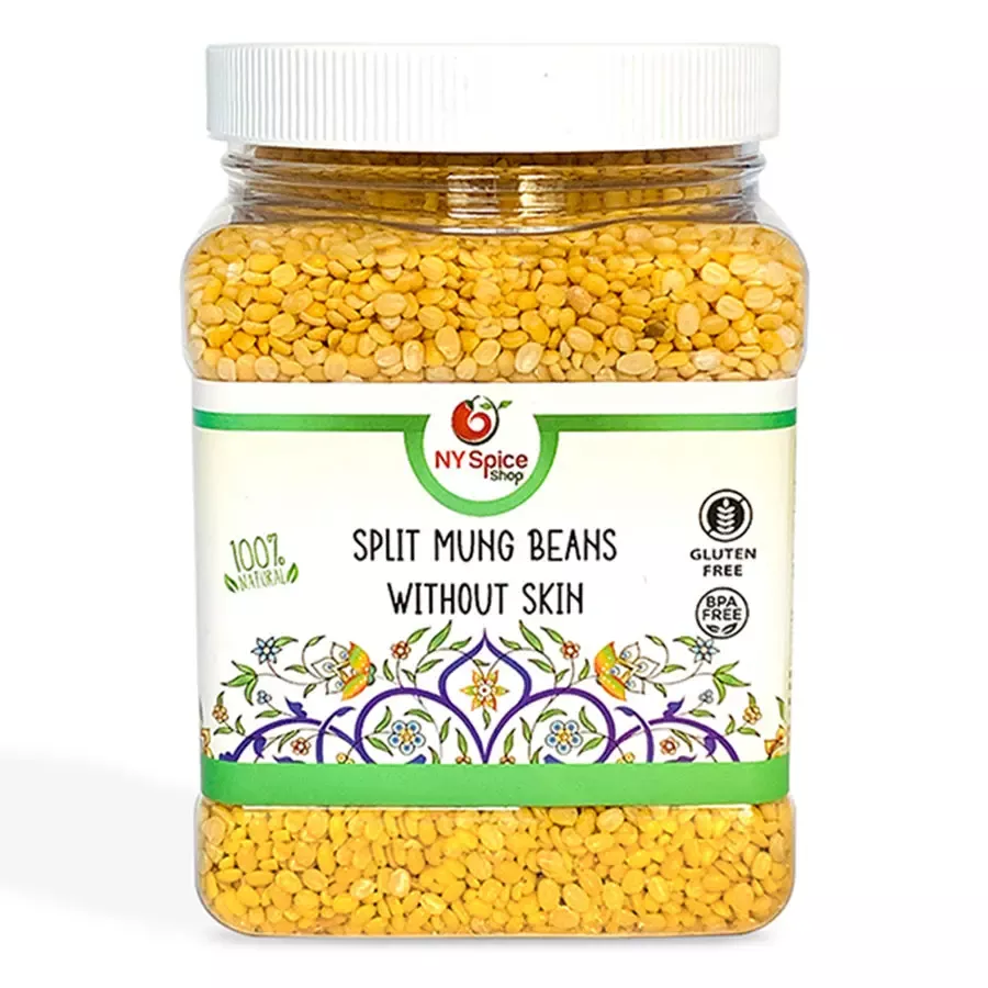 Split Mung Beans Without Skin (Mung Dal)