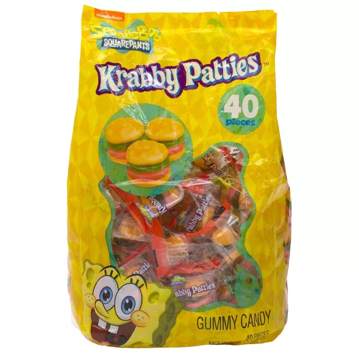 Sponge Bob Krabby Patties 40ct Bag