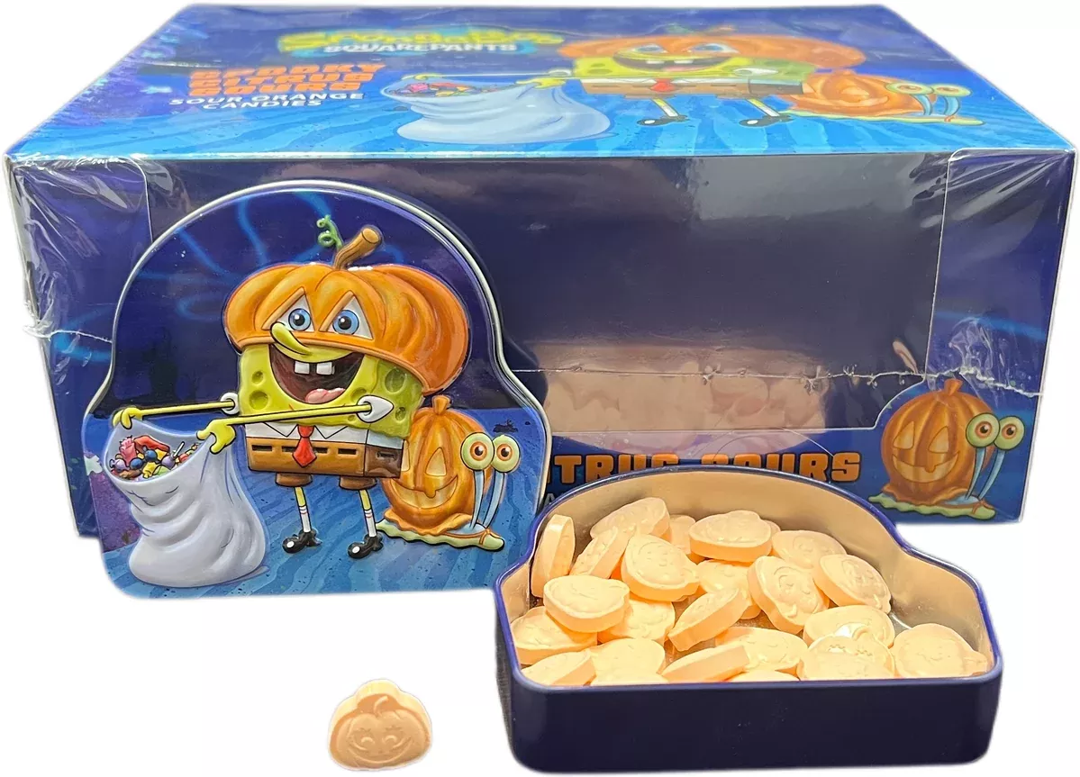 Spongebob 1.5oz Spooky Tin Citrus Sours