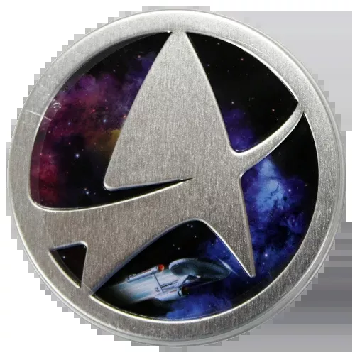 Star Trek Insignia Blue Raspberry Sours 1.5 oz. Tin