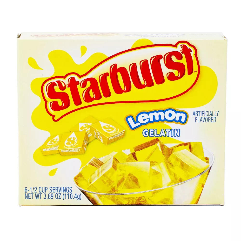 Starburst Lemon GelatinDessert Mix - 3.89oz
