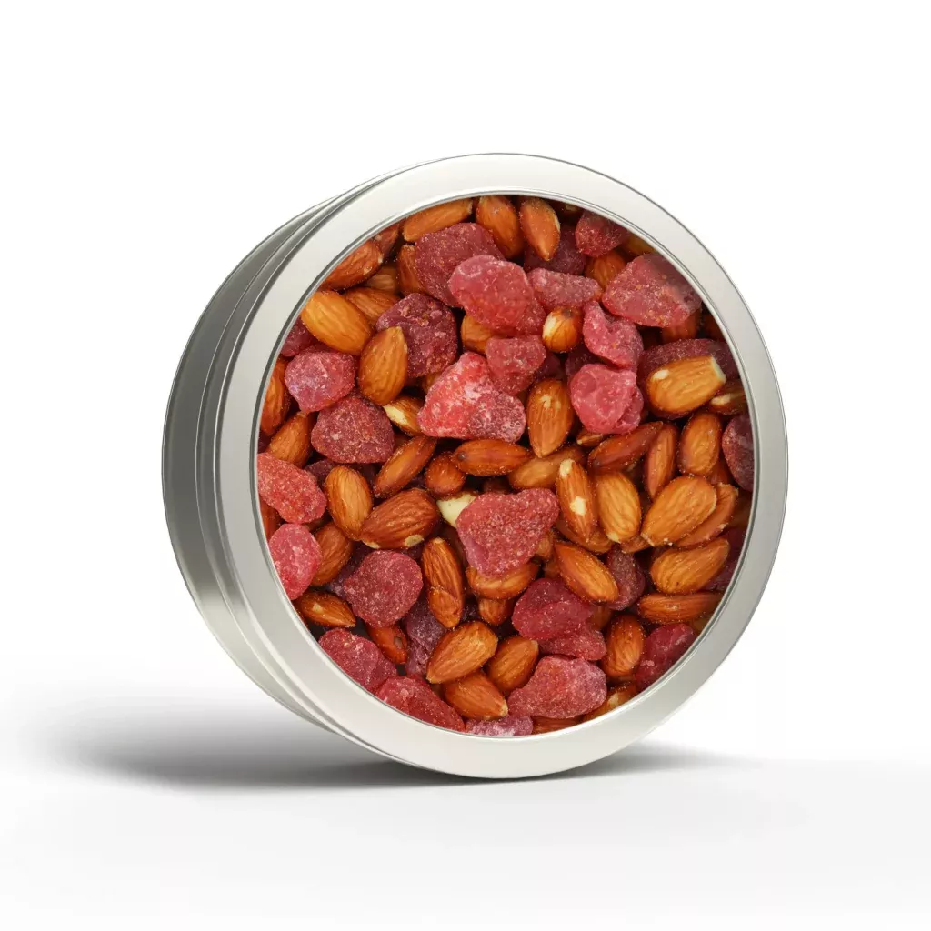 Strawberry Almond Round Tin