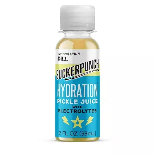 Suckerpunch Gourmet Pickle Juice Hydrate , 8 Ounce Size - 12 Per Case