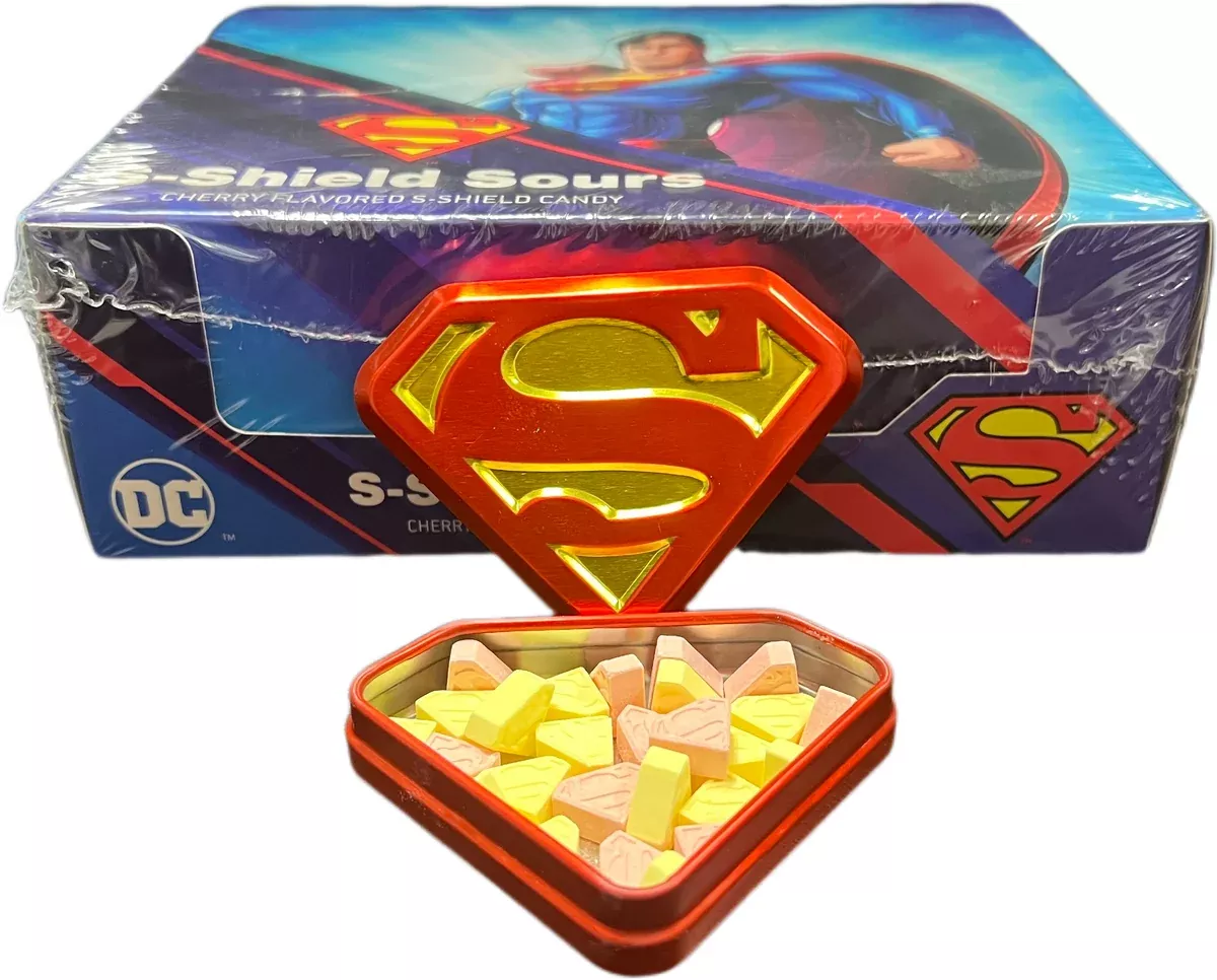 Superman S-Shield Sours 0.6oz tin