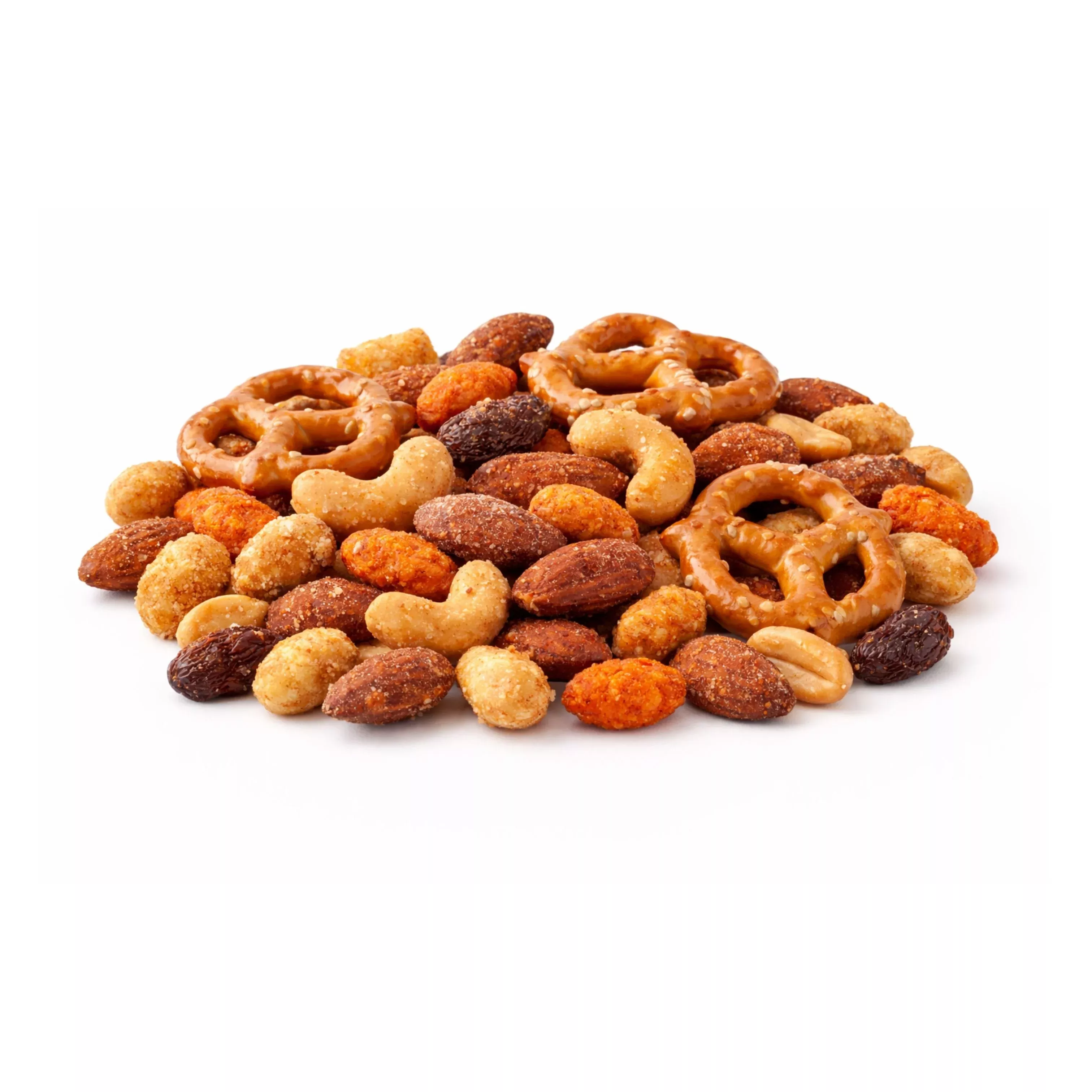 Sweet & Savory Party Mix – Flavored Nuts & Pretzels – Bulk Value Bag – 1 lb