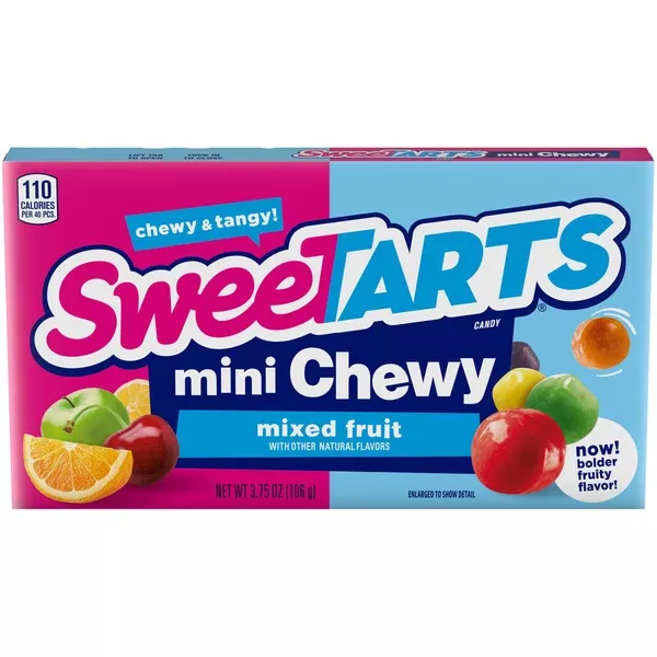 SweeTARTS Mini Chewy Candy - 3.75-oz. Theater Box