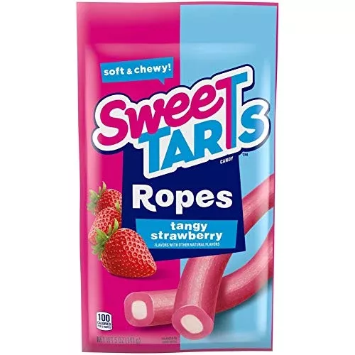 SweeTARTS Rope Strw Peg Bag 5 oz Single Bag