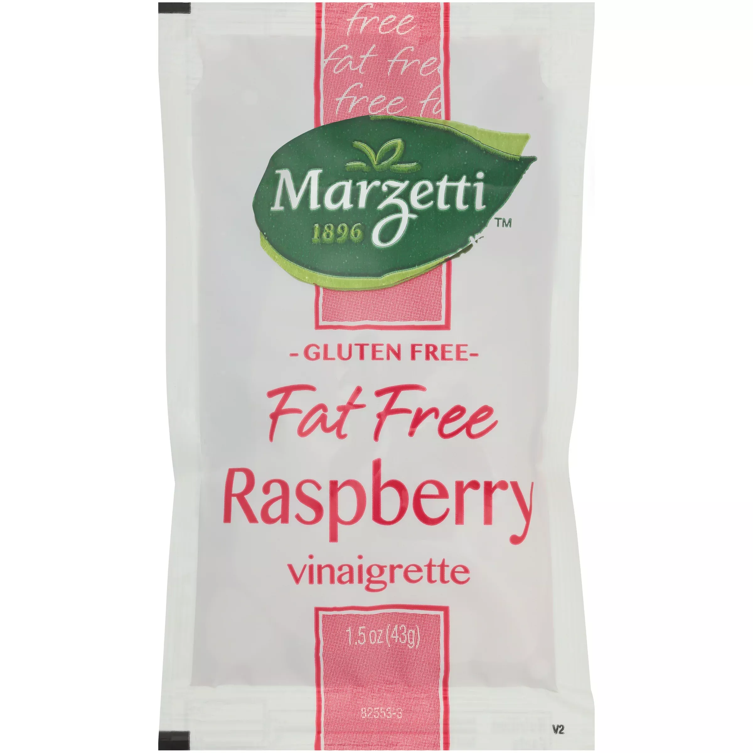 T. Marzetti Fat Free Raspberry Vinaigrette 1.5 Ounce Size - 60 Per Case