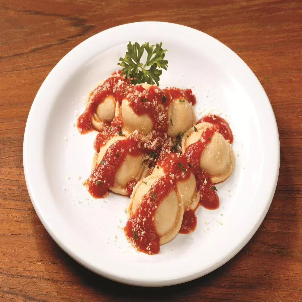 Tasty Brands Whole Grain Mini Cheese Ravioli 10 Pound Each - 2 Per Case