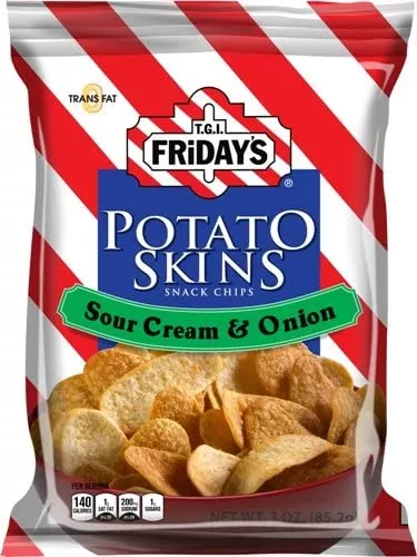 TGI Friday Sour Cream Onion 3 oz 6ct