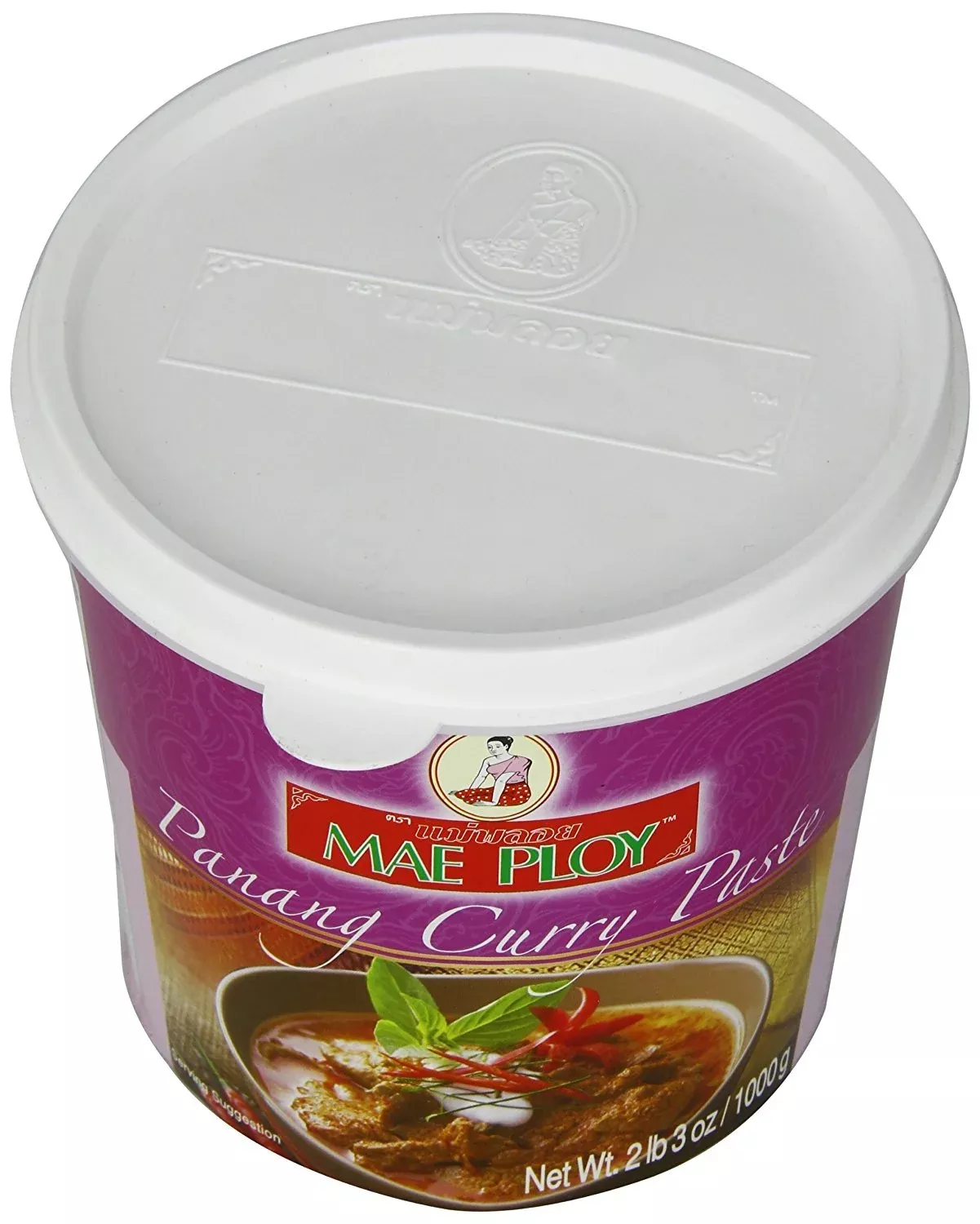 Thai Panang Curry Paste (1Kg By Mae Ploy)
