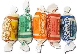 Tootsie Fruit Flavor Midgee Rolls 5LB Bulk
