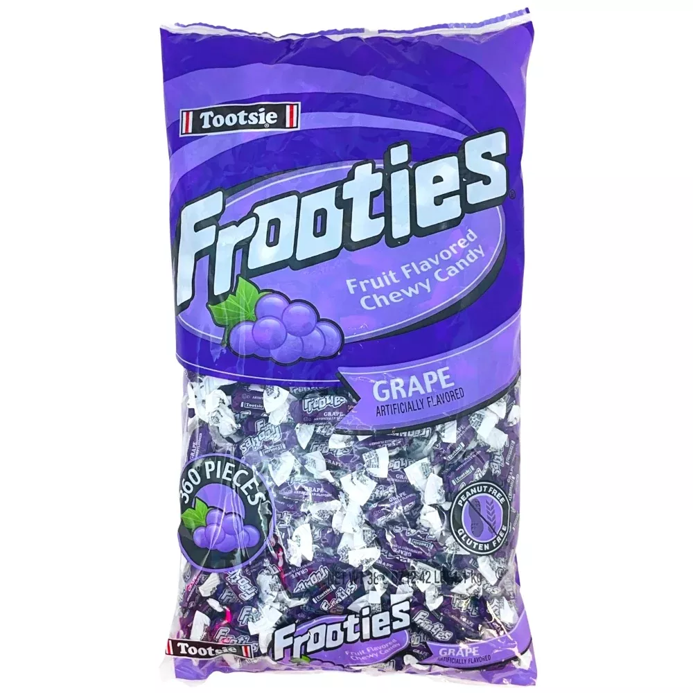 Tootsie Roll Frooties Grape Candy - 360 Pieces