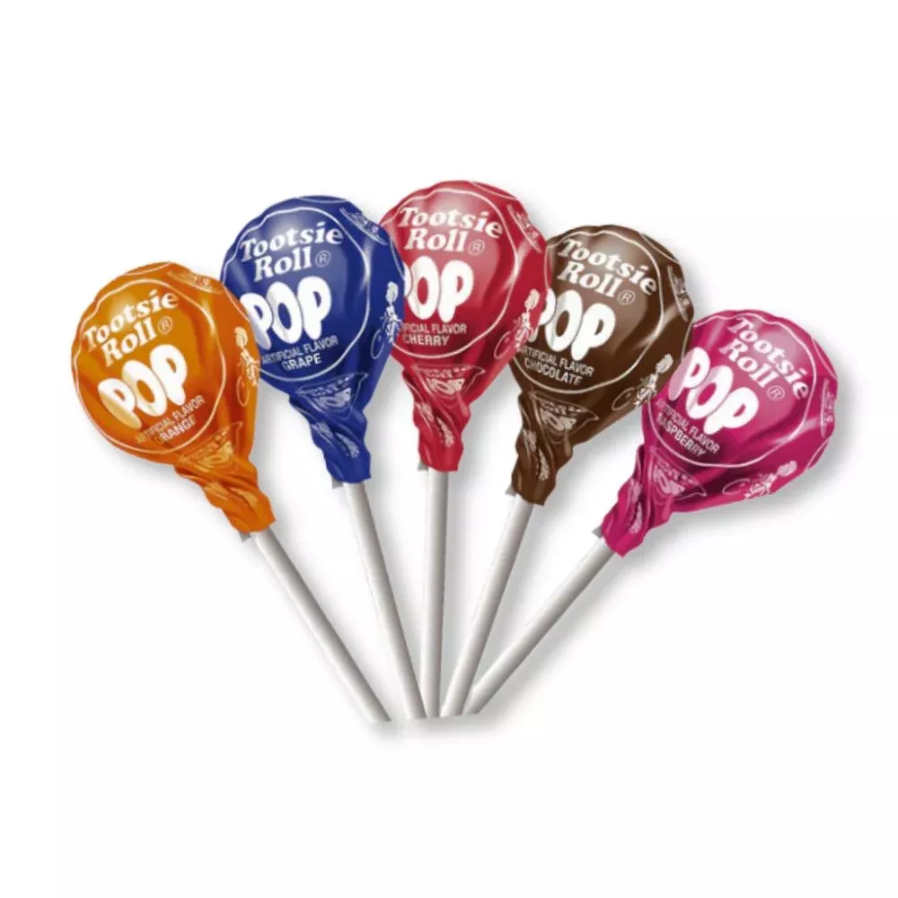 Tootsie Roll Pops, Assorted Flavors, Bulk Value Bag – 1 lb