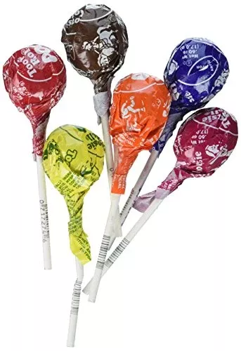 Tootsie Roll Pops Asst 100 Per Box