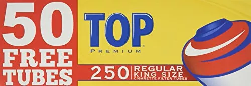 TOP Tube King Size 250 ct (Pack of 4)