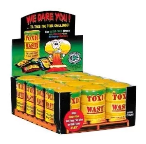 Toxic Waste Candy Filled Drums - 12/box