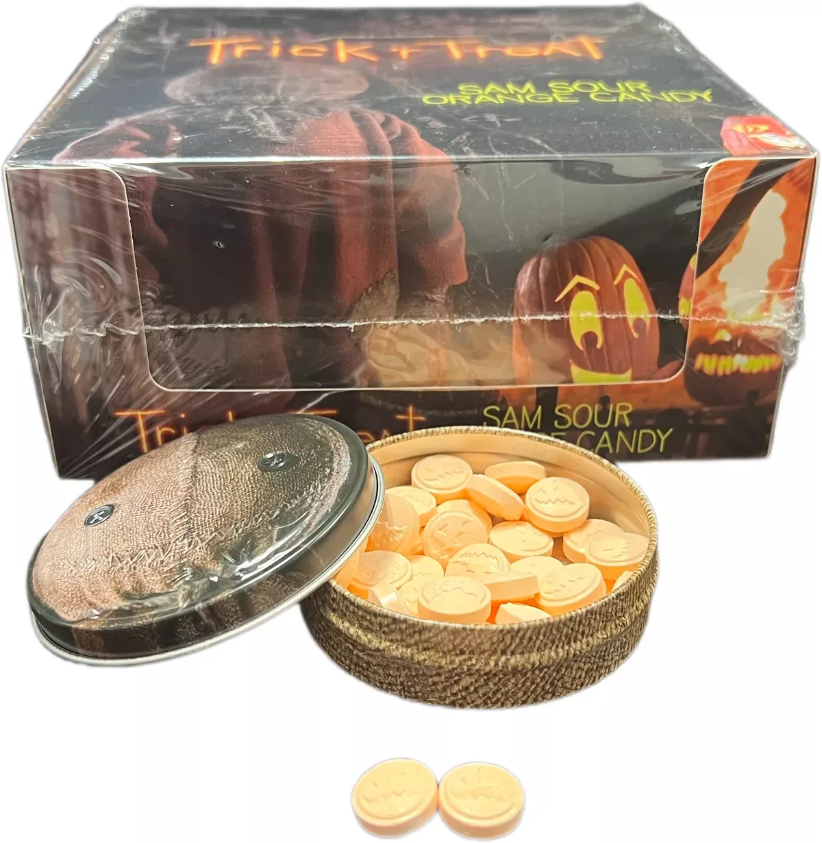 Trick 'r Treat Sam Sours Tin 1.5oz