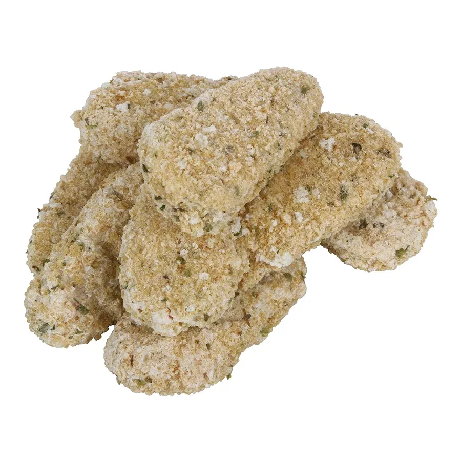 Trident Seafoods Jal Slice Xtremers Breaded Seafood & Crab Cheesebites with Jalapeno Peppers 10 Pound Each - 1 Per Case