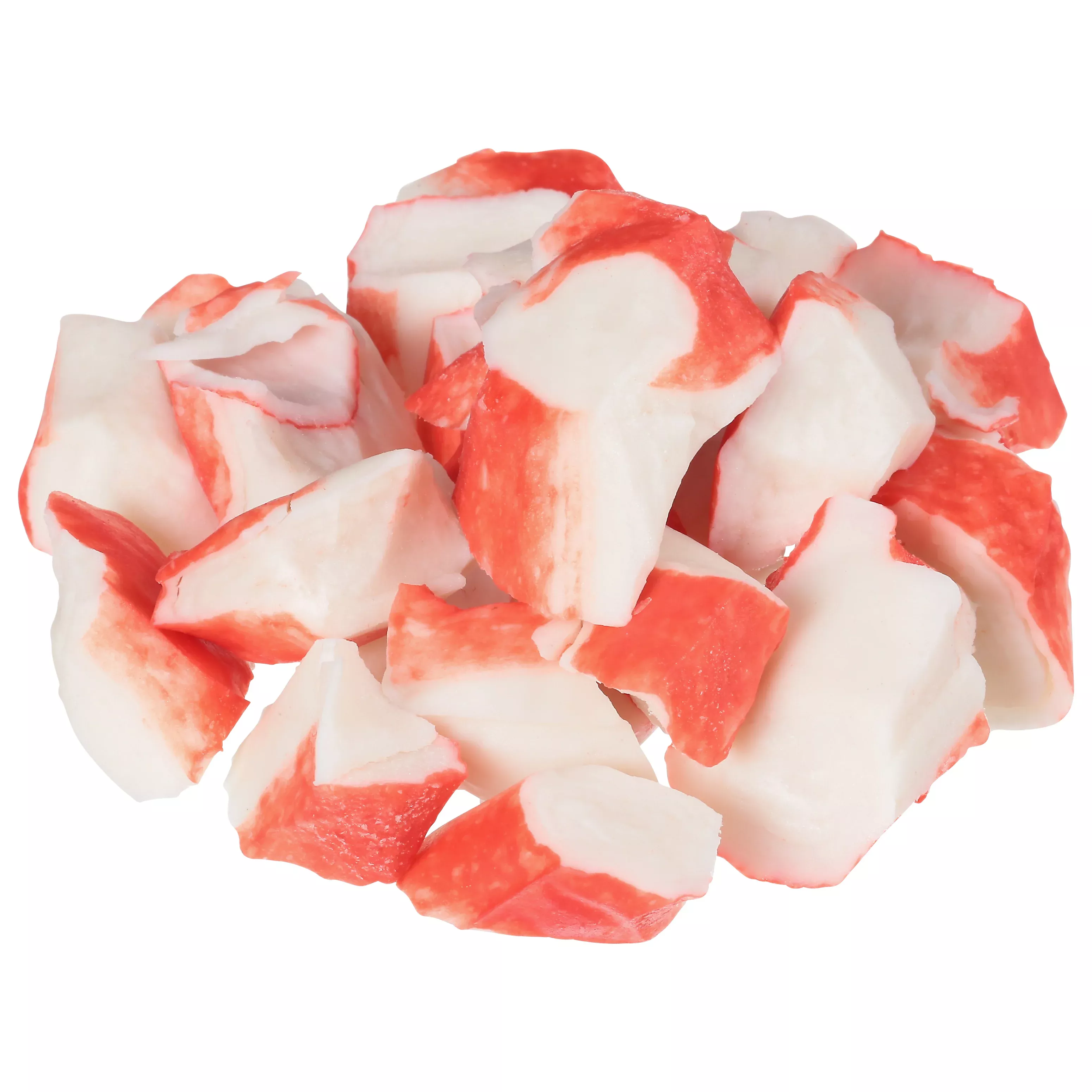 Trident Seafoods Surimi Imitation Crabmeat Flake Frozen Fully Cooked Vacuum Packed 2.5 Pound Each - 12 Per Case