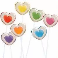 Twinkle Pop 2 Tone Hearts 120 Count