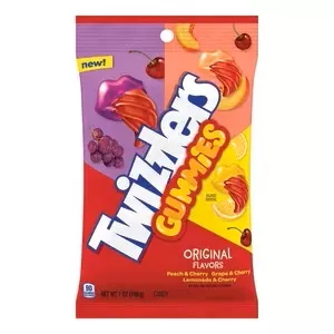 Twizzler Gummie Peg Bag 7 oz Single Bag
