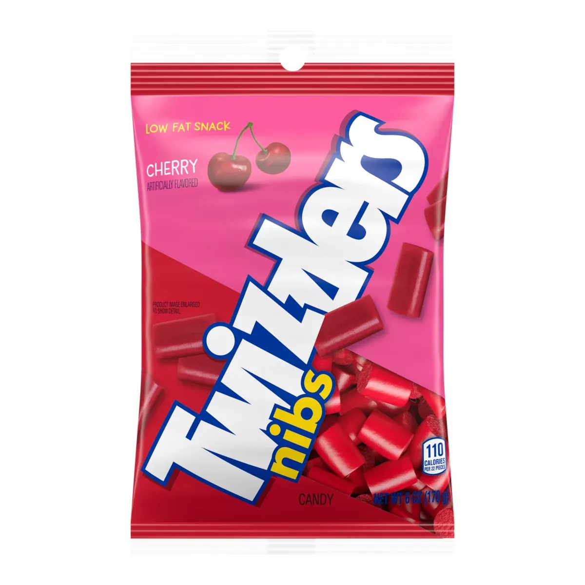 Twizzlers Licorice Nibs Red 6oz bag