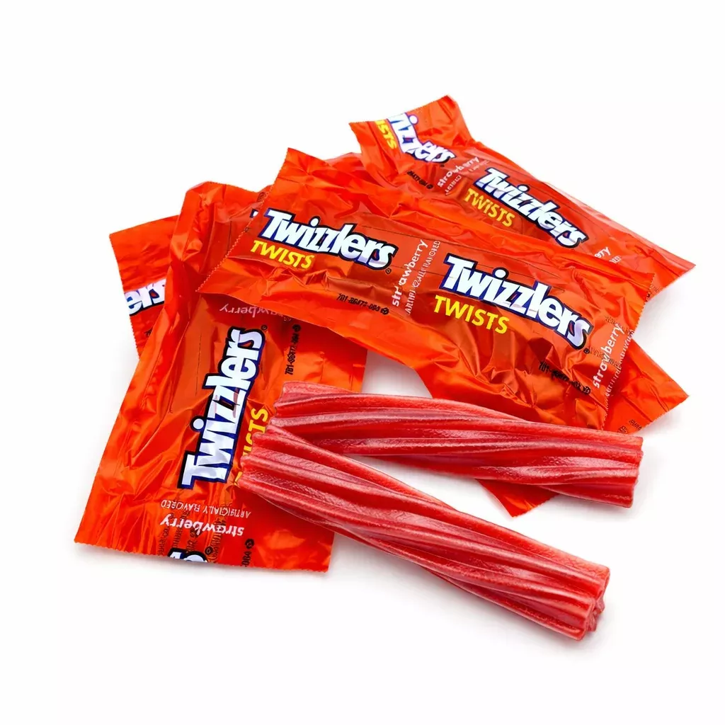 Twizzlers Strawberry Twist – Individually Wrapped – Bulk Value Bag – 1 lb