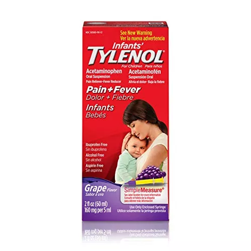 Tylenol Infant Grape 2 oz 1 Per Bottle
