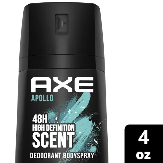 Unilever Retail - Axe Body Spray Apollo 4 Ounce Size - 12 Per Case