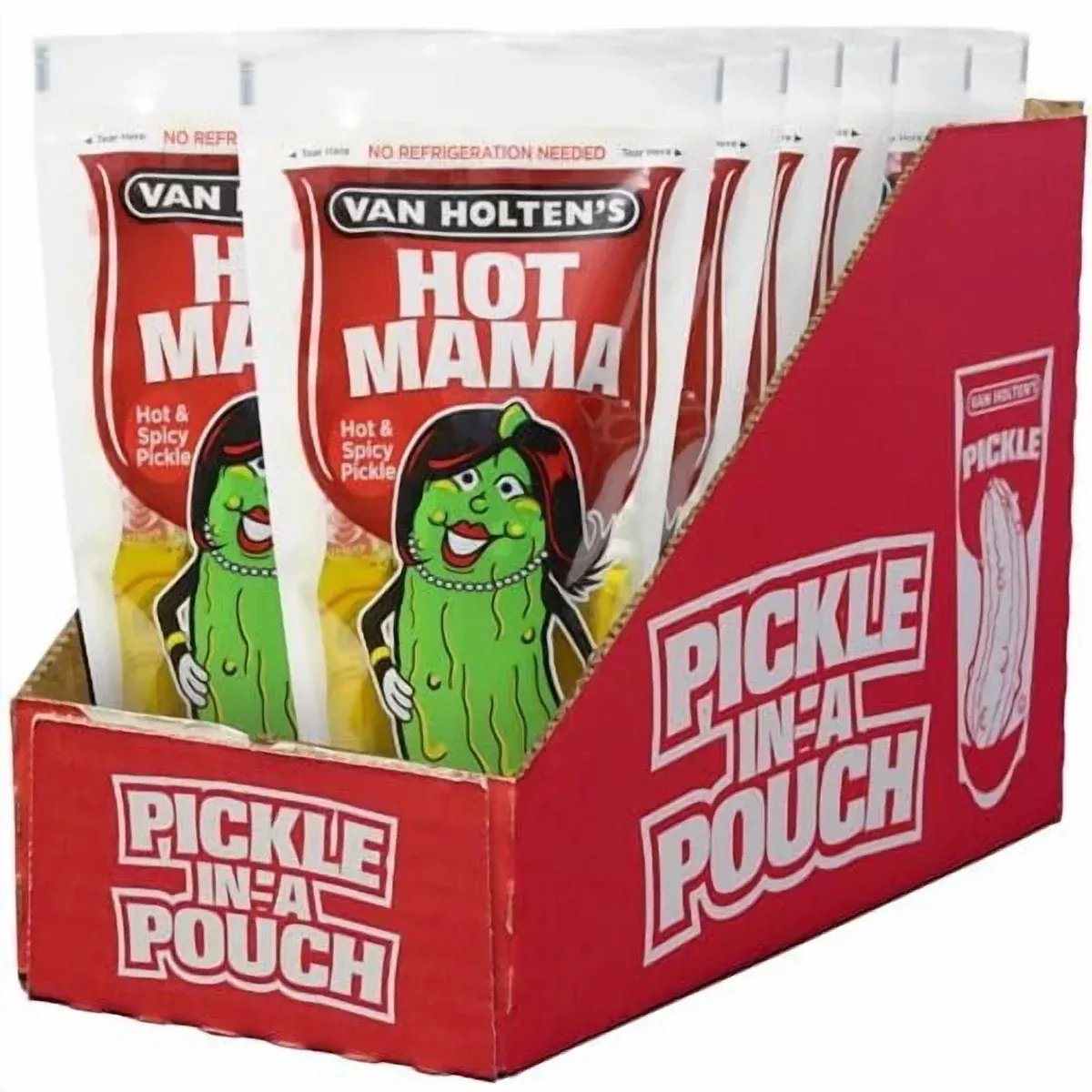 Van Holten's Pickle Hot Mama Individually Wrapped 12ct
