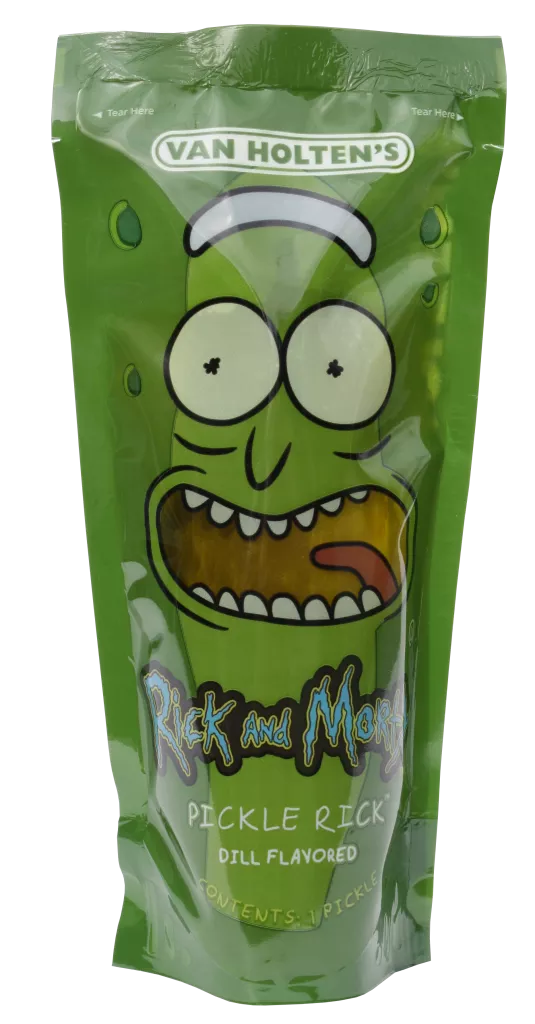 Van Holten's Rick & Morty Pickle Rick Pouch, 1 Pickle