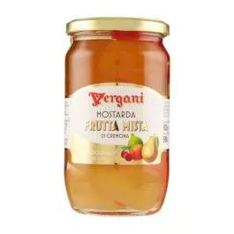 Vergani - Mostarda di Cremona Frutta Mista - 400 gr