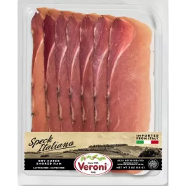 VERONI - Pre Sliced Speck Italiano 3 Oz