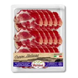 VERONI - Pre-Sliced Sweet Italian Coppa 4 Oz