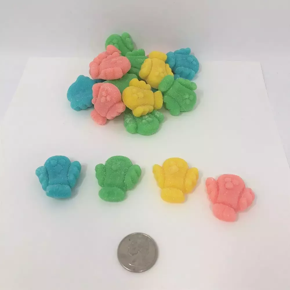 Vidal Golosinas, Located In Spain. Sanded Gummi Chicks Gummy Sugar Sanded Easter Candy 2 Pounds