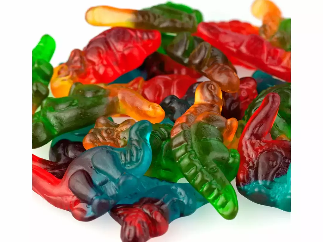 Vidal Gummi Dinosaurs Bulk Gummy Candy 4.4 Pounds Gummi Candy