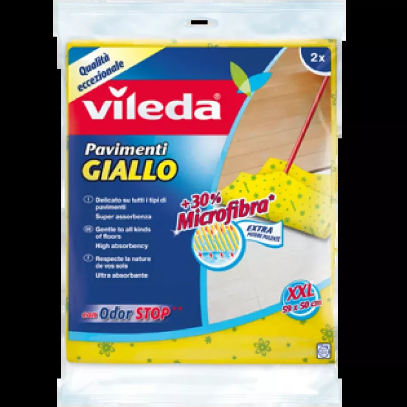 Vileda Panno Giallo, 3pk