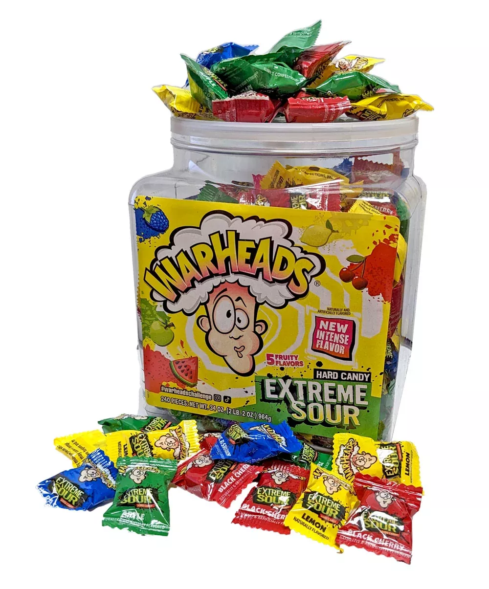 Warheads 34oz Jar
