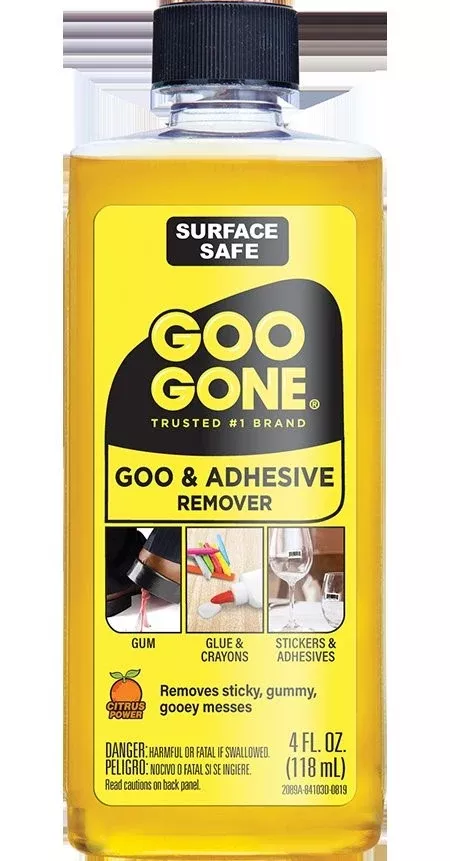Weiman Products Goo Gone Goo Adhesive Remover 4 Fluid Ounce - 12 Per Case