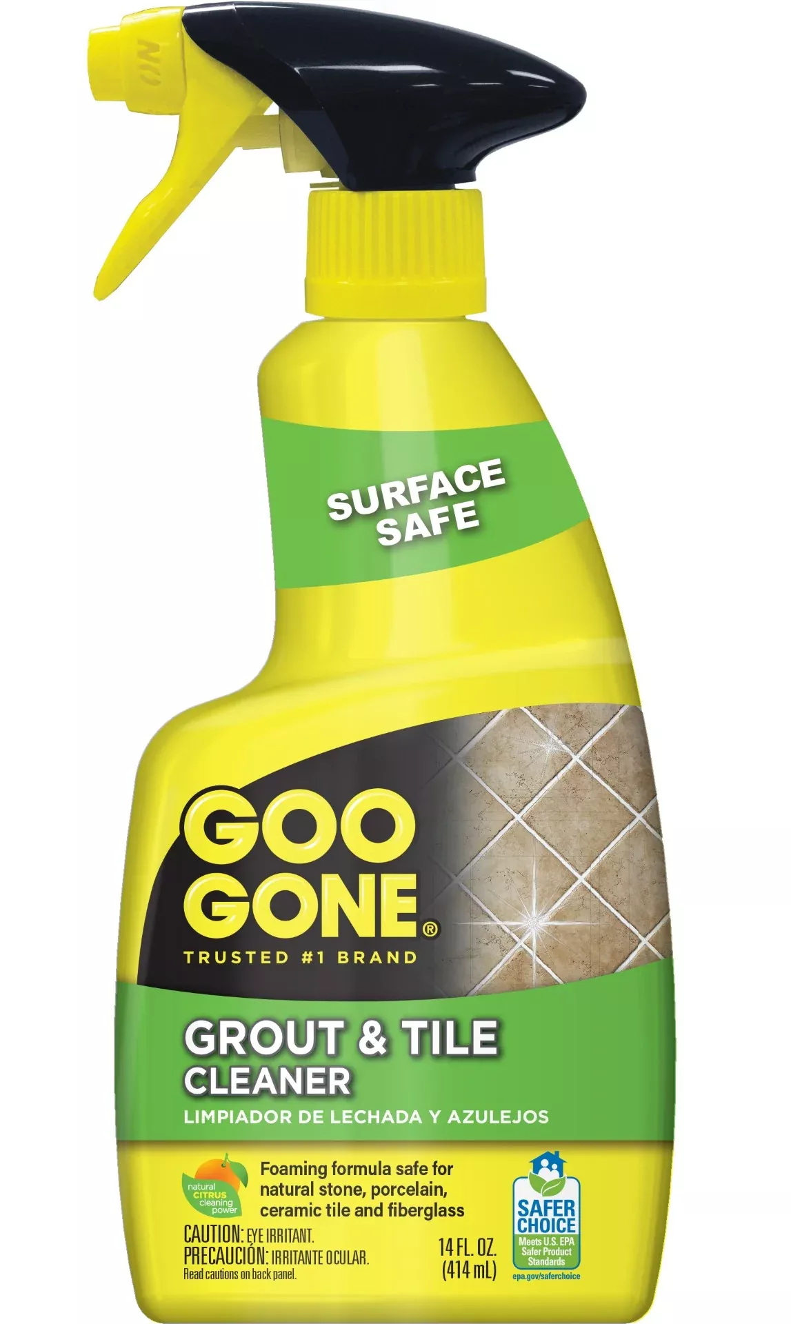 Weiman Products Goo Gone Grout & Tile Cleaner 14 Fluid Ounce - 6 Per Case