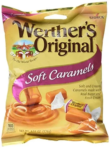 Werther's Soft Caramel 4 oz Single Bag