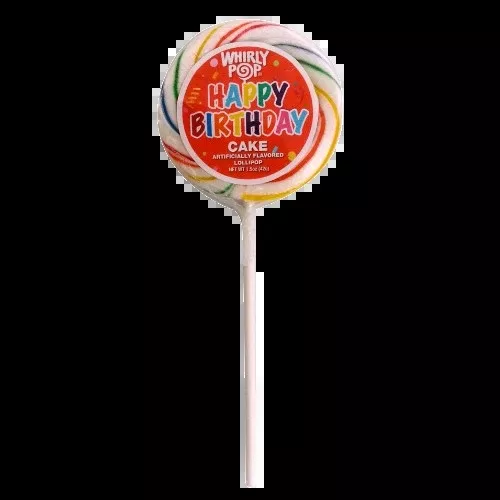 Whirly Pop Happy Birthday Cake Flavored 1.5 oz.