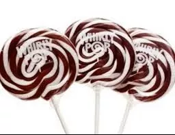 Whirly Pops Brown / White 3" 1.5 Oz 60 Count