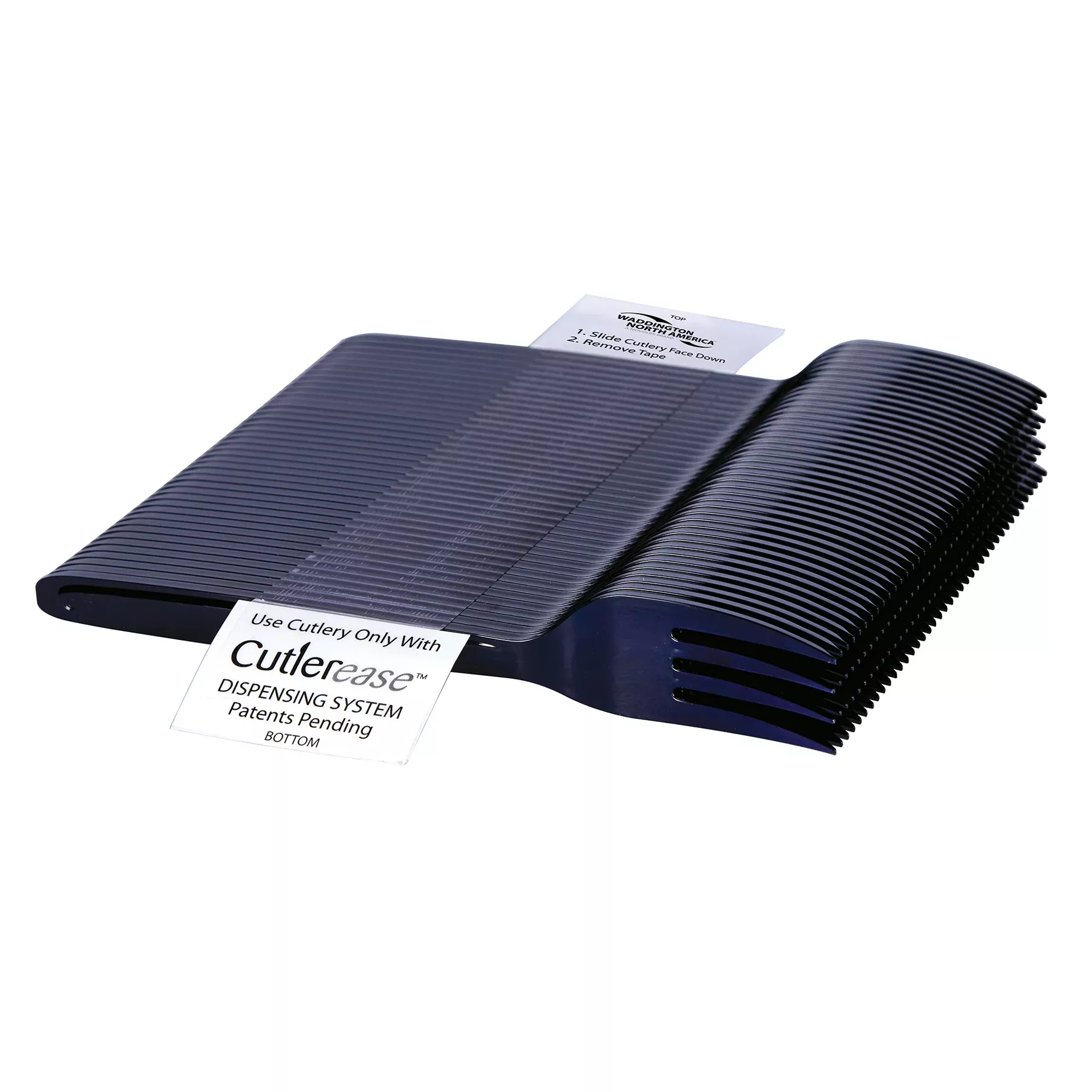 Wna Inc. Black Bulk Cutlerease Fork 24/40 - 24 Per Case